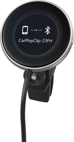 Ottocast N91-C trådløs CarPlay-adapter med clip og duftdiffuser
