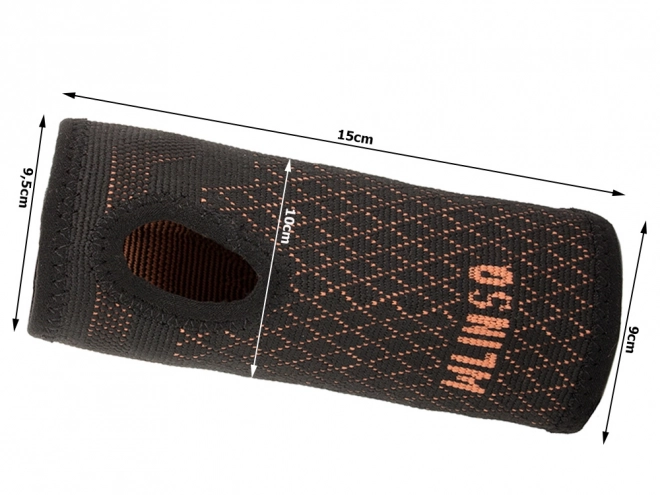 Elastisk håndledsbandage med kobberstøtte