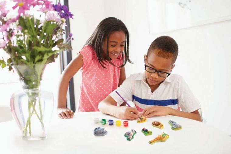 Skaberglæde: støb og mal dyrefigurer