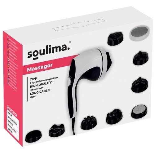 Multifunktionelt massageapparat 9-i-1 Soulima