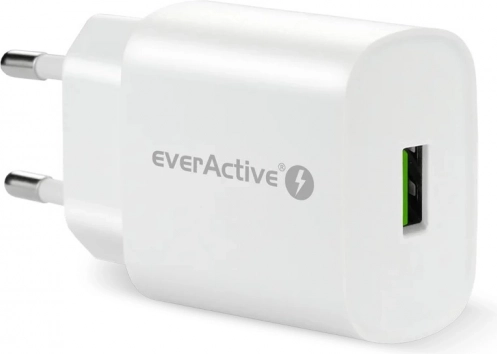 Hvid USB-oplader 18W QC3.0