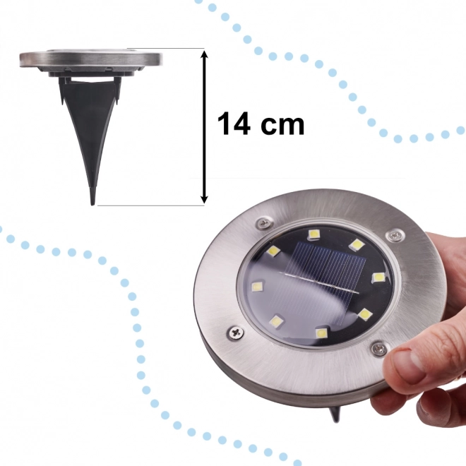 Solcellehave LED belysning - 12 stykker