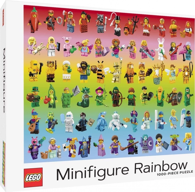 Chronicle Books LEGO4 Regnbue minifigurer 1000 brikker