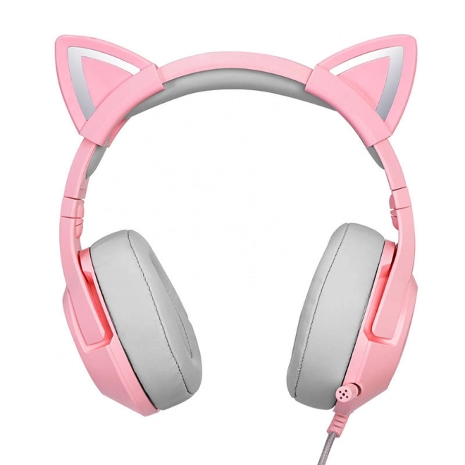Gaminghovedtelefoner ONIKUMA K9 lyserød
