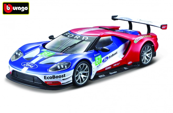 Metalmodelbil Ford GT 2017 LeMans