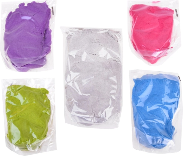 Farvede sand til kreativ leg