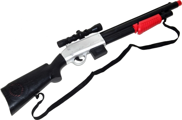 Legetøjsgevær med rem 68 cm