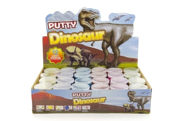 Slime med dinosaurer 80g
