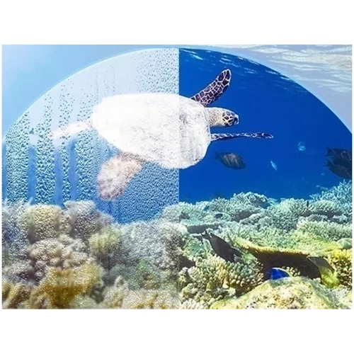 sort helansigtsmaske til snorkling - L/XL