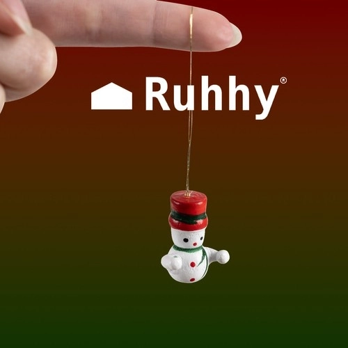 Julepynt/vedhæng til juletræ 10stk. Ruhhy 22943