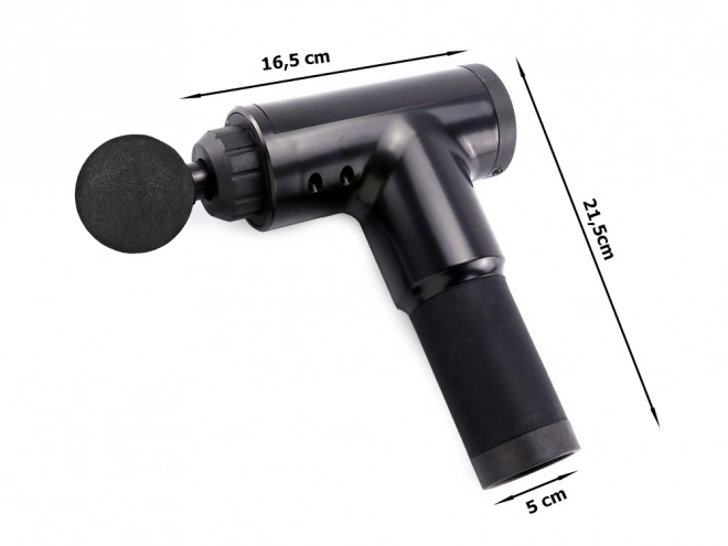 Trådløs massagepistol med 4 hoveder