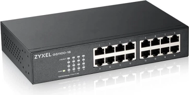 Ustyret gigabit-switch ZYXEL GS1100-16 (16 porte)