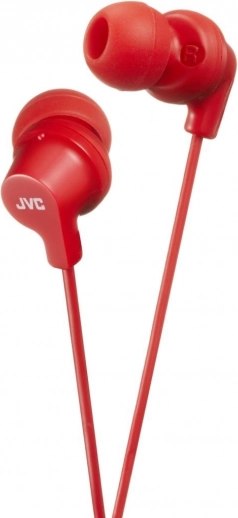 JVC in-ear-hovedtelefoner med dynamisk lyd – Rød