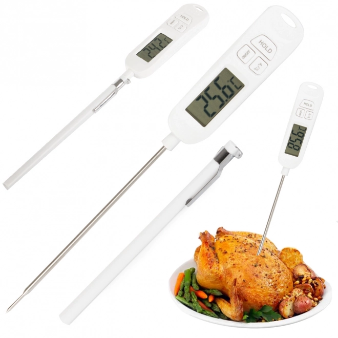 Digitalt køkkentermometer med LCD-display