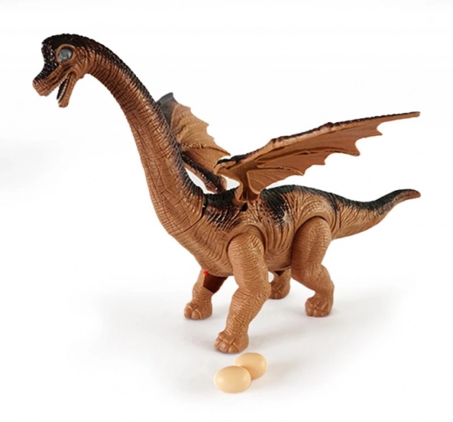 Batteridrevet dinosaur, lægger æg