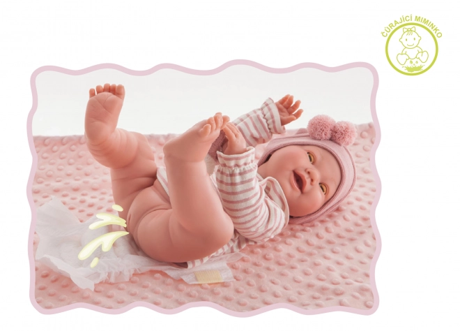 Antonio Juan 50160 Mia Blinker og Tisser realistisk baby med hel vinyl krop - 42 cm