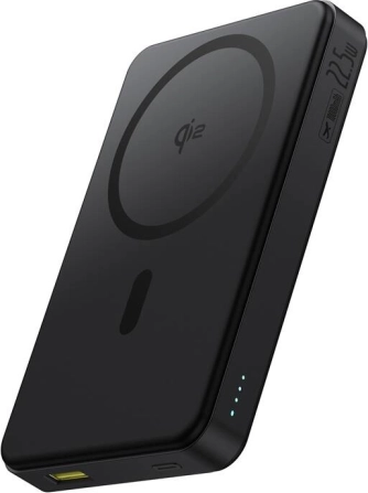 Baseus Airpow2 Qi2 magnetisk powerbank 10000 mAh 22,5 W sort