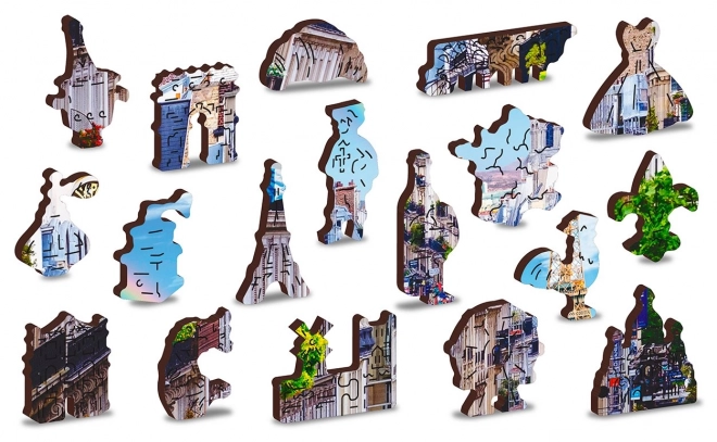 Træpuslespil travlt Paris 2i1