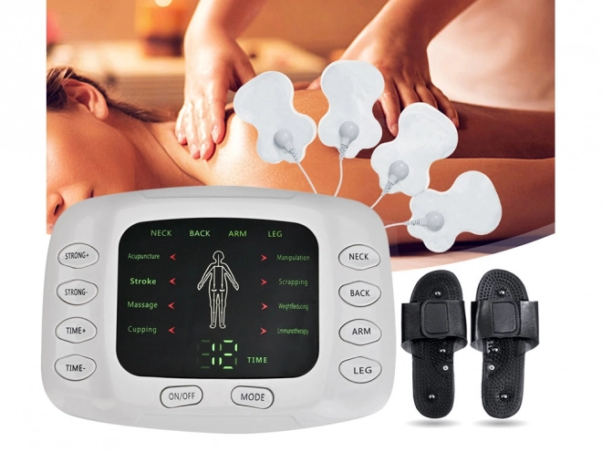 Elektrostimulator til muskler og nerver MASSAGE ENHED
