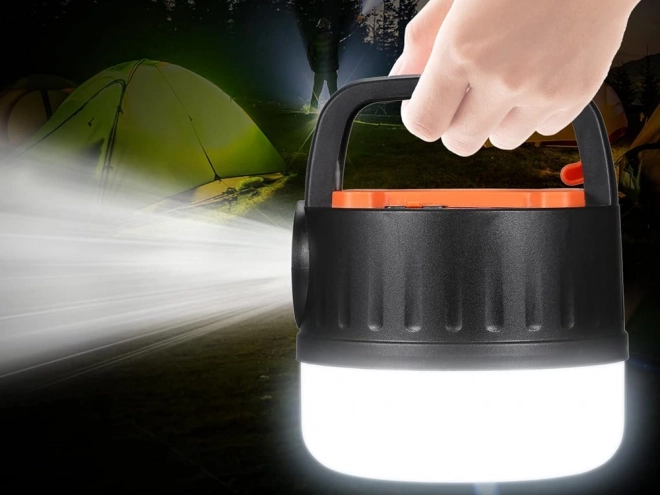 Genopladelig LED-campinglampe med fjernbetjening