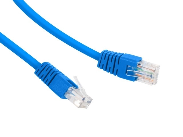 Patch kabel Cat.6 UTP 2m blå