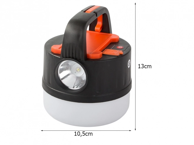 Genopladelig LED-campinglampe med fjernbetjening