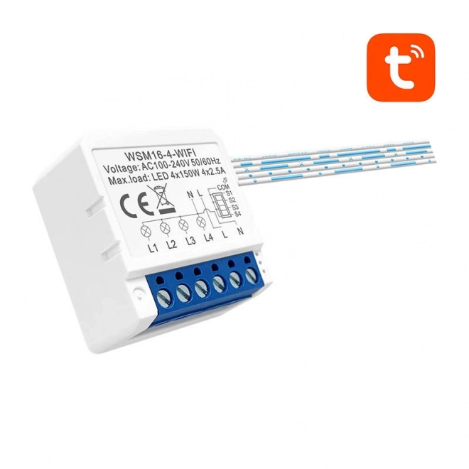 Smart WiFi-switchemodul Avatto WSM16 TUYA – W4