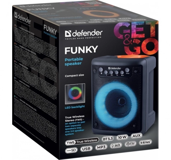 Bluetooth højttaler FUNKY 10W