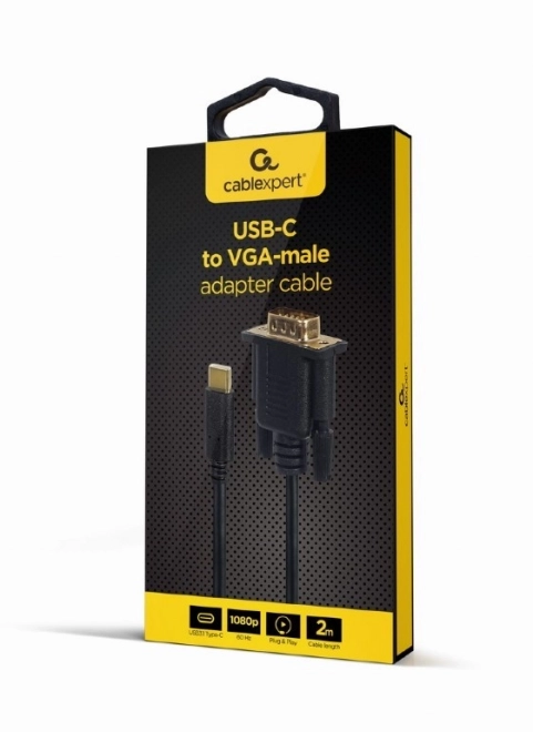 USB-C til VGA adapter 1920x1080 60Hz