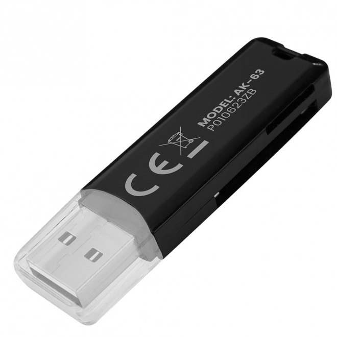 SD-kortlæser, USB 2.0, 480 Mb/s, AK-63