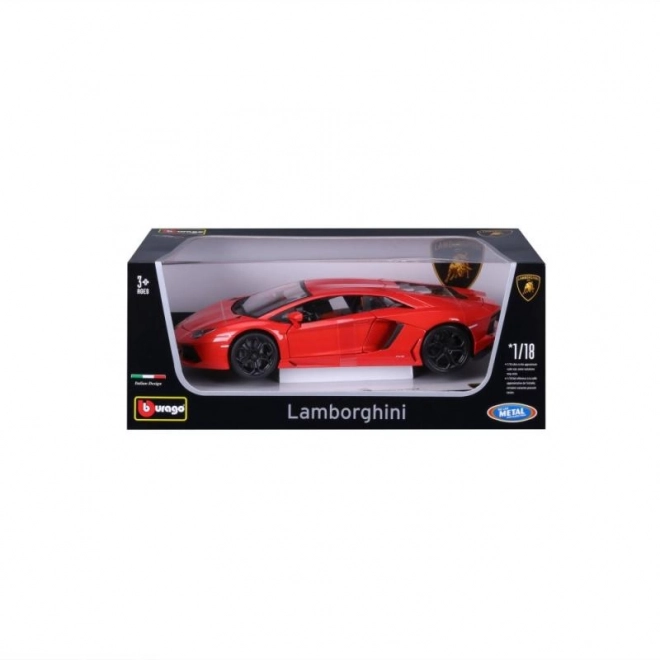 Bburago Lamborghini Aventador 1:18 orange 18-11033