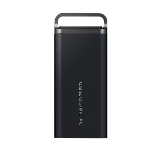 Eksternt SSD Disk Samsung Portable T5 EVO 2TB USB 3.2 Gen. 1 sort
