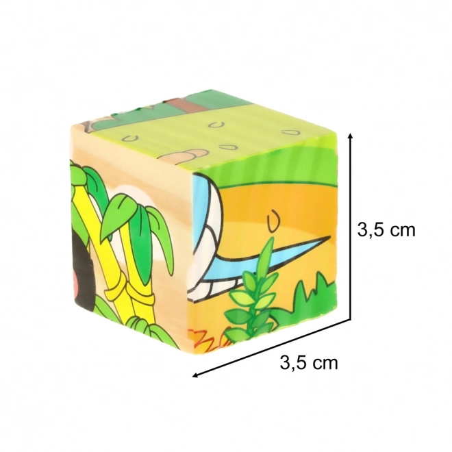 Træpuslespil Safari 3D