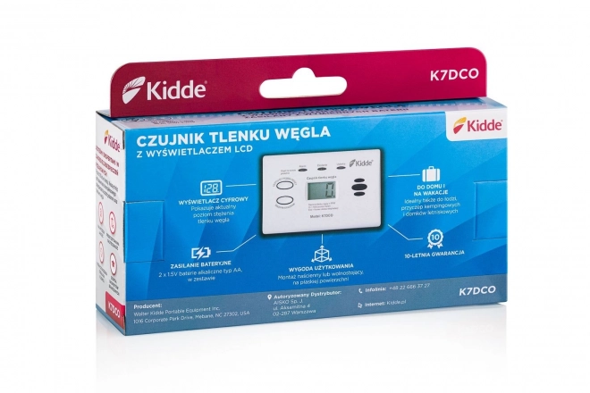 Kulilte Detektor Kidde K7CO