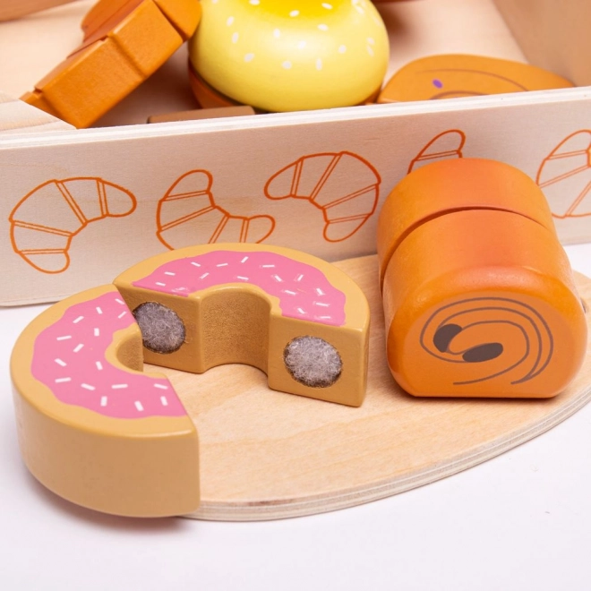 Bigjigs Toys Skærebrød i kassen