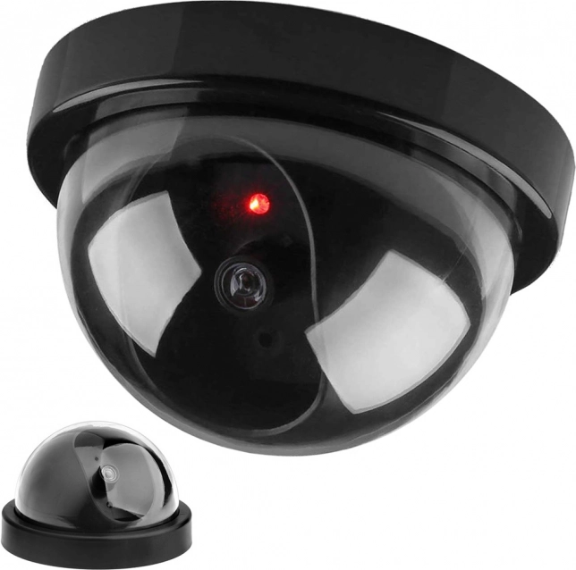 Attrap CCTV-kamera med LED-diode