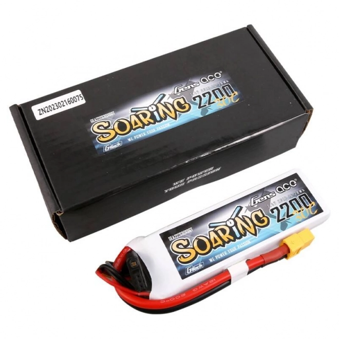 Gens ace G-Tech Soaring 2200mAh 11.1V 30C 3S1P Lipo batteri