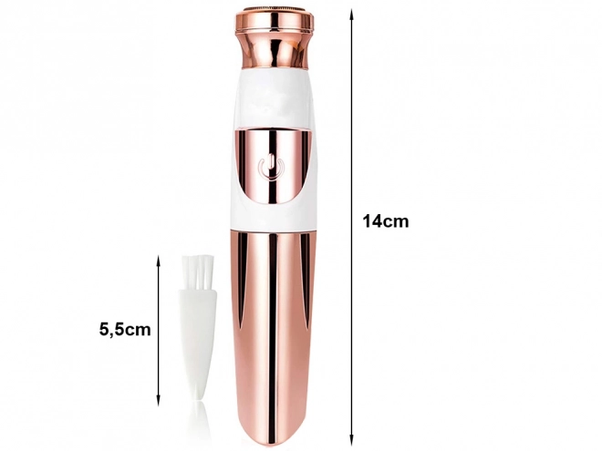 Ansigts- og krops epilator og barbermaskine
