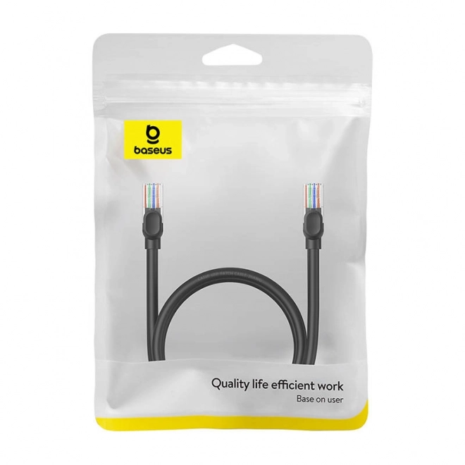 Netværkskabel Baseus Ethernet CAT5 1m sort