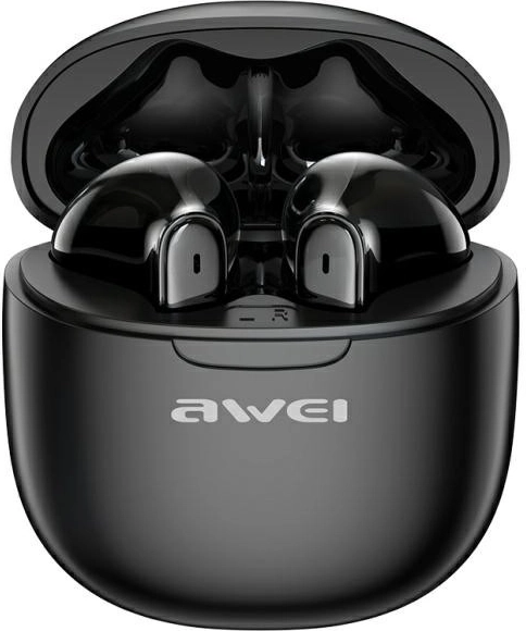 Bluetooth-hovedtelefoner TWS med ENC sort