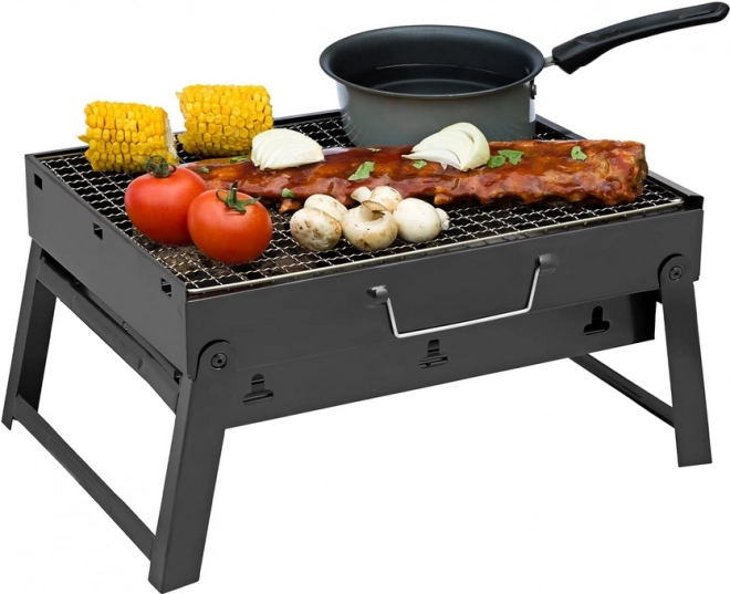 Bærbar sammenklappelig kulgrill til camping og BBQ