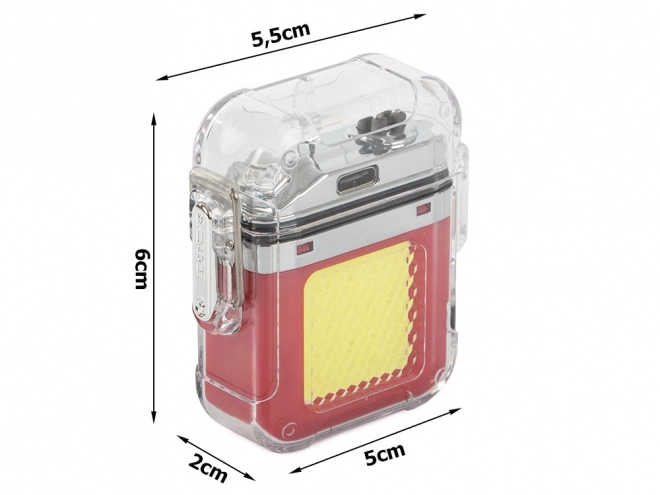 Plasma lighter med LED lampe