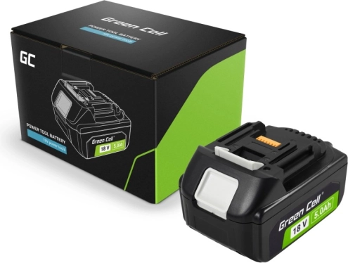 Batteri GREEN CELL til MAKITA LXT 18V 5 Ah – erstatning for BL1850