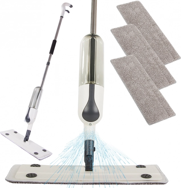 Mikrofibermop med tank og spray