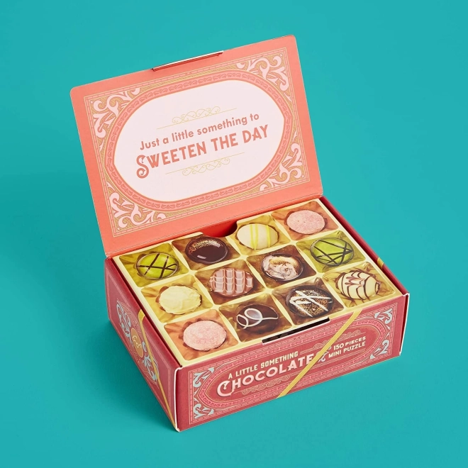 Mini-puslespil Lille chokolade 150 brikker