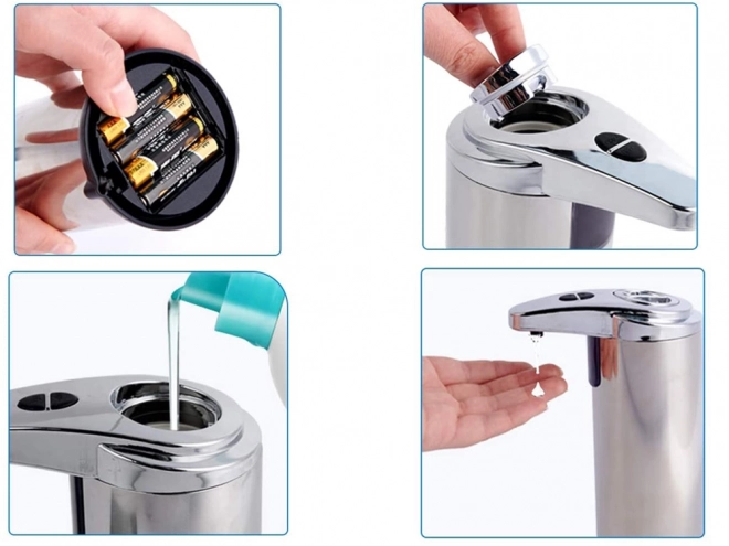 Berøringsfri automatisk sæbedispenser