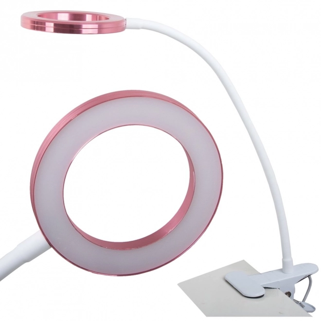 Bord LED-lampe med fleksibelt klip