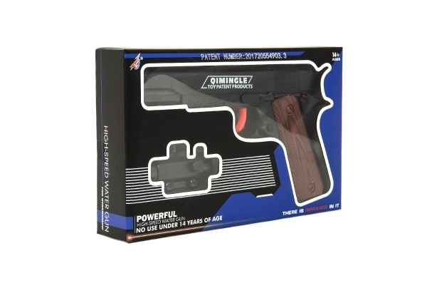 Plastpistol til bløde kugler - 20 cm