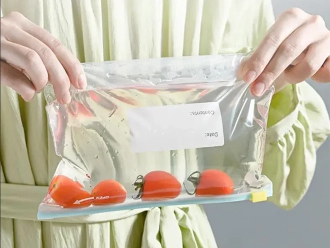 Zip-lock poser til madopbevaring 1200 ml