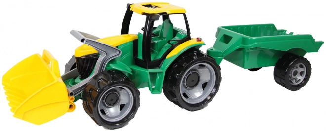 Traktor med ske og anhænger 90 cm